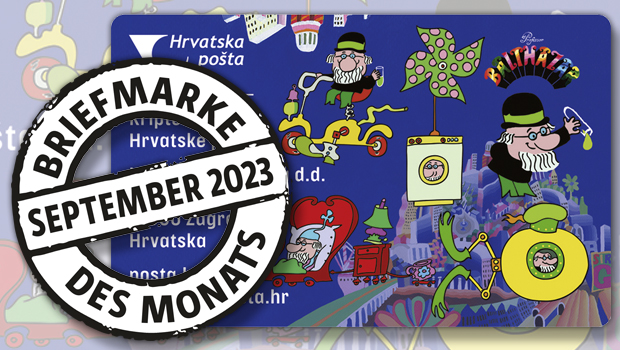 Briefmarke des Monats: Zeichentrick-Klassiker aus Kroatien