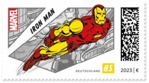 Briefmarke Deutschland Iron-Man