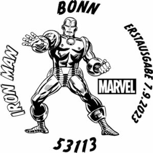 Stempel Bonn Iron Man