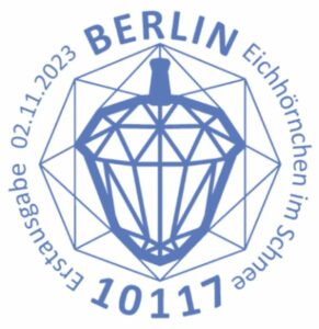 Stempel Berlin Eichhörnchen