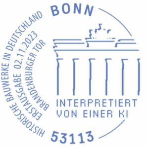 Stempel Bonn Brandenburger Tor