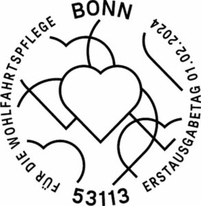 Stempel Bonn Für die Wohlfahrt 2024