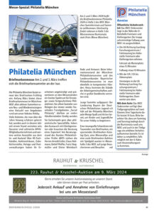MesseMagazin Philatelia München