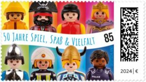 Briefmarke Deutschland Playmobil