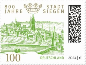 Briefmarke Deutschland 800 Jahre Siegen