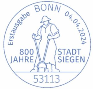 Stempel Bonn 800 Jahre Siegen
