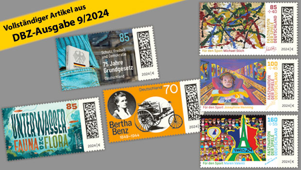 Briefmarken Deutschland Mai 2024