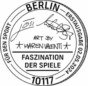 Stempel Berlin Für den Sport 2024