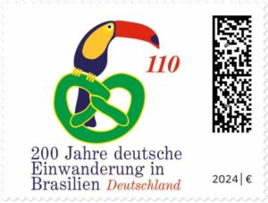 Briefmarke Deutschland Brasilien