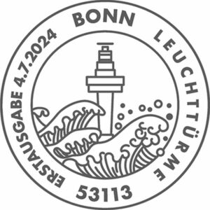 Stempel Bonn Leuchtturm Alte Weser