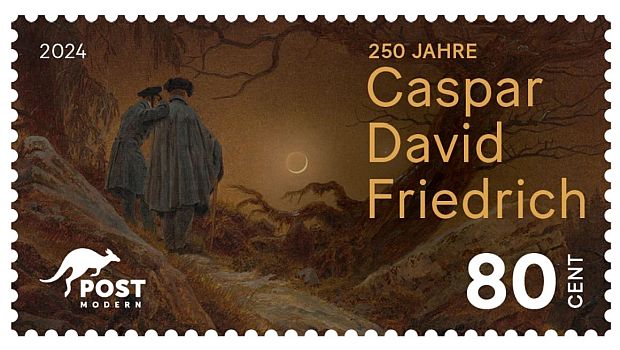 Caspar David Friedrich: Neue Briefmarken