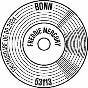 Stempel Bonn Freddie Mercury