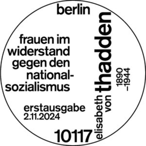 Stempel Berlin Elisabeth von Thadden