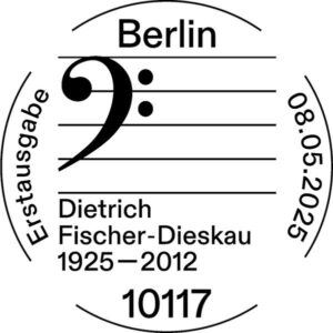 Stempel Berlin Dietrich Fischer-Dieskau