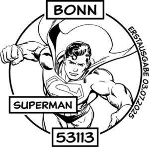 Stempel Bonn-Superman