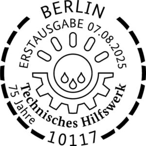 Stempel Berlin Technisches Hilfswerk THW