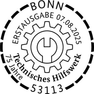 Stempel Bonn Technisches Hilfswerk THW