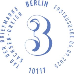 Stempel Berlin Sachsen-Dreier