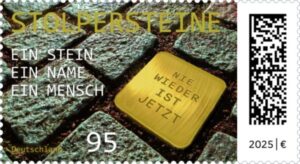 Briefmarke Deutschland Stolpersteine
