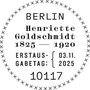 Stempel Berlin Henriette Goldschmidt
