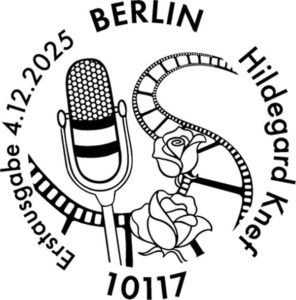 Stempel Berlin Hildegard Knef