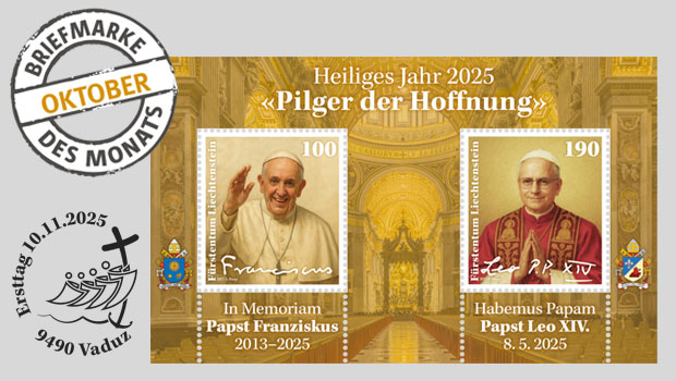 Briefmarken Luxemburg Heiliges Jahr 2025