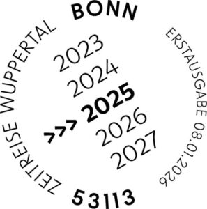 Stempel Bonn Wuppertaler Schwebebahn