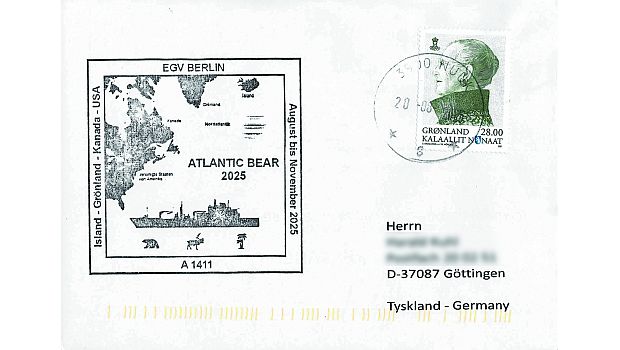 Deutsches Marineschiff in Grönland