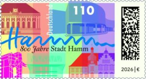 Briefmarke Deutschland Hamm