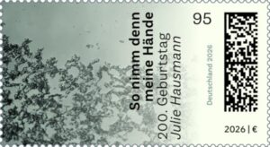Briefmarke Deutschland Julie Hausmann