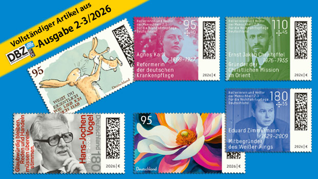 Briefmarken Deutschland Februar 2026