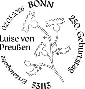Stempel Bonn Luise von Preußen