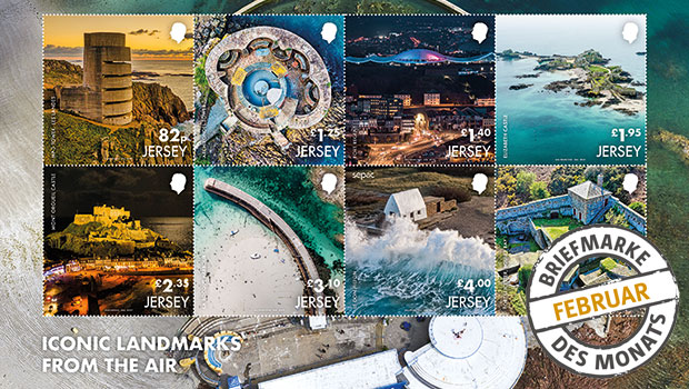 Jersey: Inselaufnahmen aus der Luft