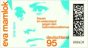 Briefmarke Deutschland Eva Mamlok