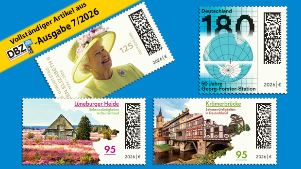 Briefmarken Deutschland April 2026