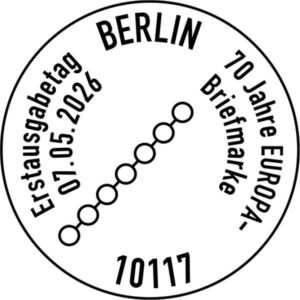 Stempel Berlin 70 Jahre Europa-Marke