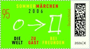 Briefmarke Deutschland Sommermärchen