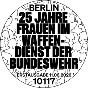 Stempel Berlin Frauen Wehrdienst