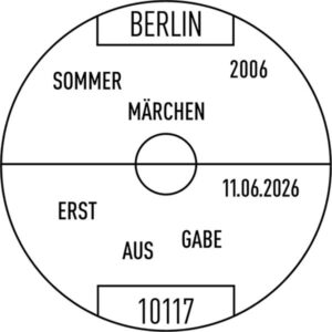 Stempel Berlin Sommermärchen