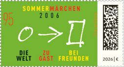 Briefmarke Deutschland Sommermärchen