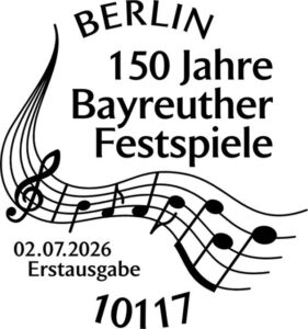 Stempel Berlin Bayreuther Festspiele