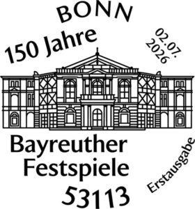 Stempel Bonn Bayreuther Festspiele