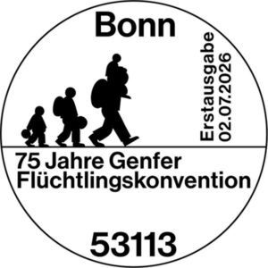 Stempel Bonn Genfer Flüchtlingskonvention