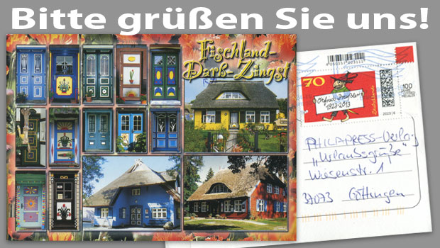 Wir freuen uns auf Ihre Urlaubskarten