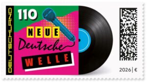 Briefmarke Deutschland Neue Deutsche Welle