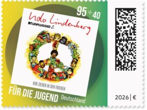 Briefmarke Deutschland Udo Lindenberg