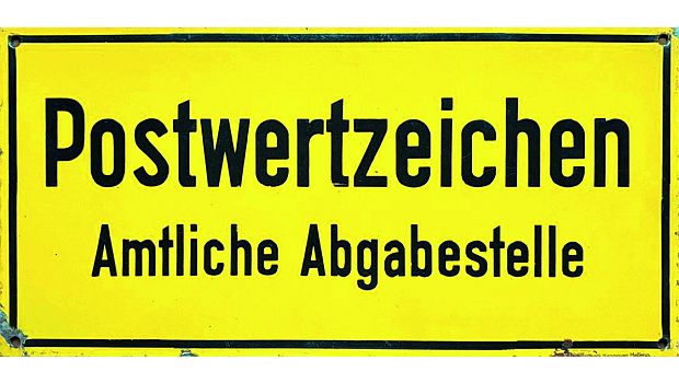 Amtliche Abgabestellen für Postwertzeichen