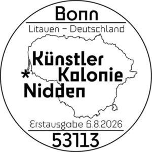 Stempel Bonn Künstlerkolonie Nidden