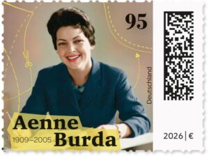 Briefmarke Deutschland Aenne Burda
