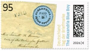 Briefmarke Deutschland Alexandria Blue Boy